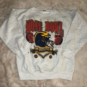 Vintage Rose Bowl Michigan Sweatshirt